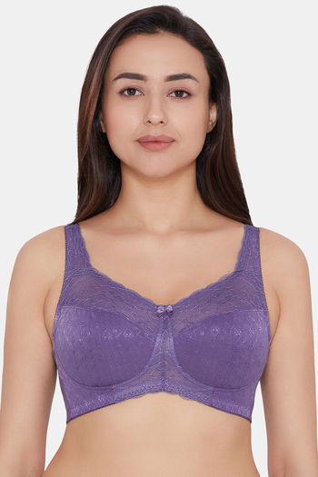 Buy Wacoal Single Layered Full Coverage T-Shirt Bra - Dark Purple